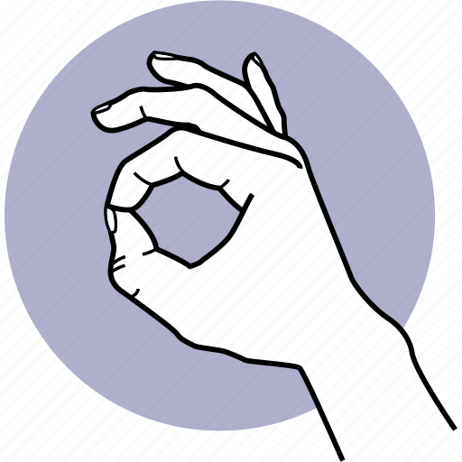 Hand, gestures, ok, okay, good, ready, finger icon - Download on Iconfinder