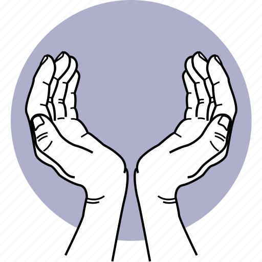 Hand, protect, taking care, caring, handle, fingers icon - Download on Iconfinder