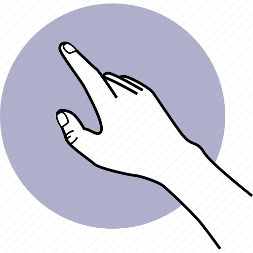 Hand, point, pointing icon - Download on Iconfinder