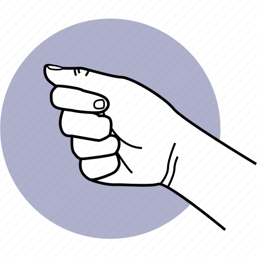 Hand, point, thumb, show, finger, gesture icon - Download on Iconfinder
