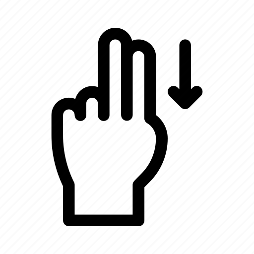 Hand, gesture, finger, touch, handshake, swipe, click icon - Download on Iconfinder