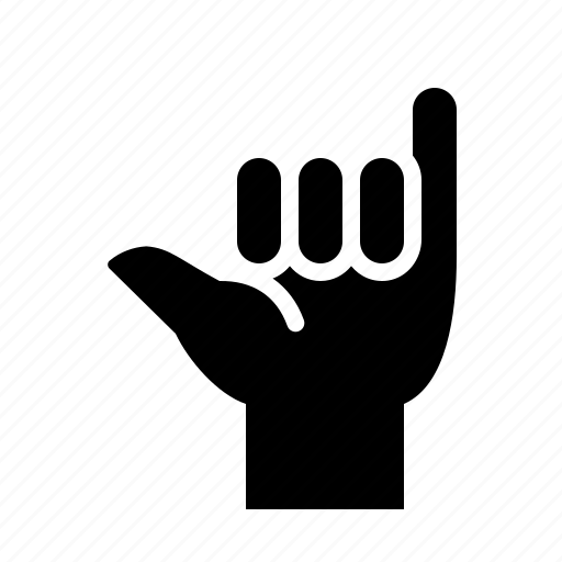 Hand, shaka, finger, gesture, surfer, surfing icon - Download on Iconfinder