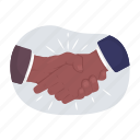 making agreement, businessmen partnership, hand gesture, agreement