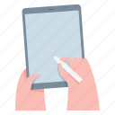device, hand, mobile, pen, smartphone, tablet, write
