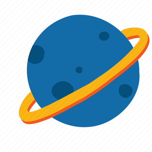 Planet, star, hand painted, space icon - Download on Iconfinder