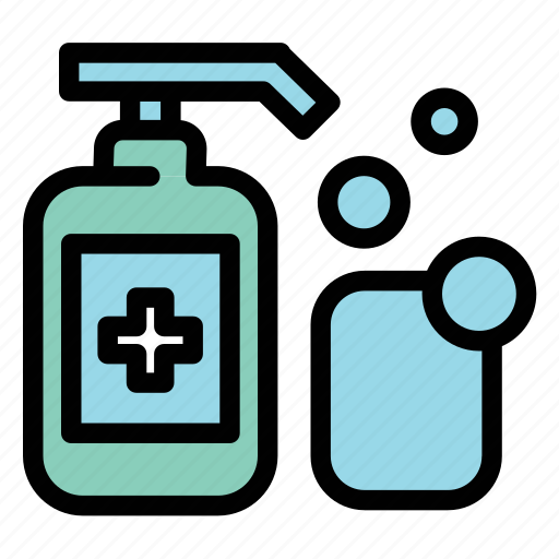 Clean, hand, hand sanitary, sanitary, soap, wash icon - Download on Iconfinder