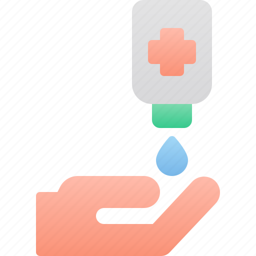 Bottle, cleanser, drop, hand, sanitizer icon - Download on Iconfinder