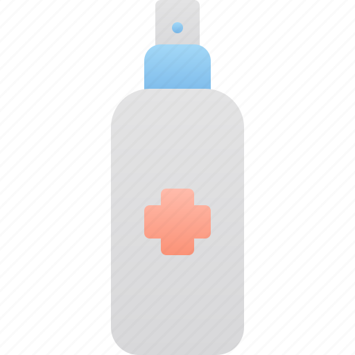 Alcohol, antiseptic, bottle, hand, sanitizer, soap, spray icon - Download on Iconfinder