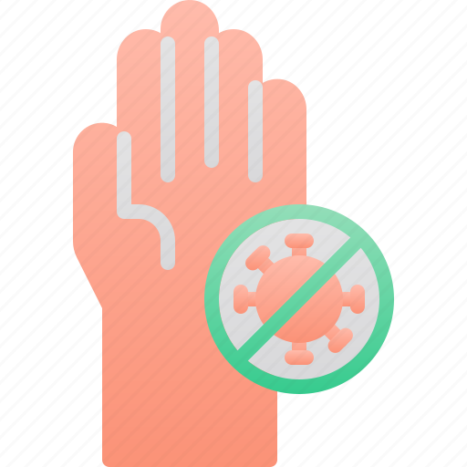Antivirus, clean, hand, hygiene, no, virus icon - Download on Iconfinder