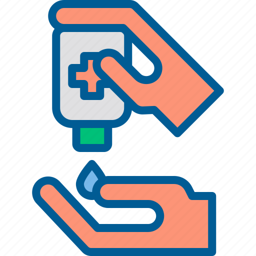 Alcohol, clean, hand, sanitizer, wash icon - Download on Iconfinder