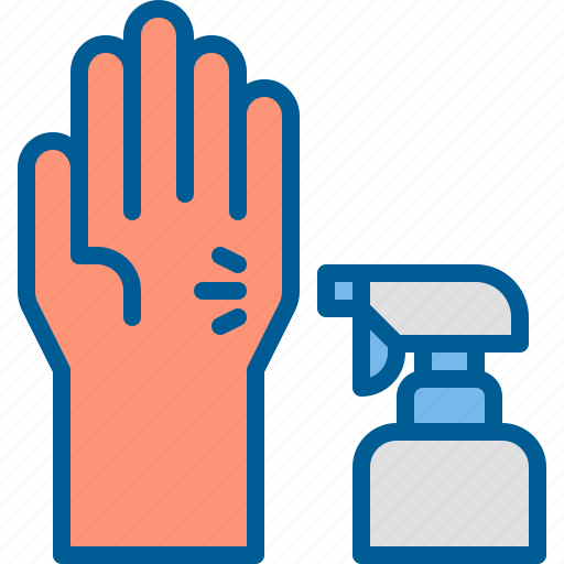 Bottle, hand, sanitizer, spray icon - Download on Iconfinder