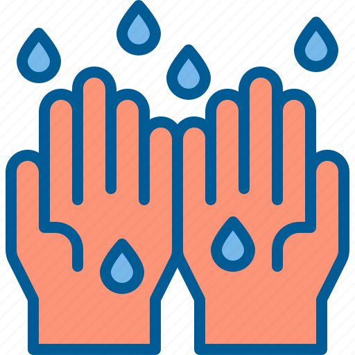 Hand, hands, hygiene, water, wet icon - Download on Iconfinder