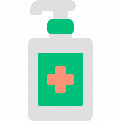 Hand, healthcare, hygiene, pump, sanitizer, soap icon - Download on Iconfinder