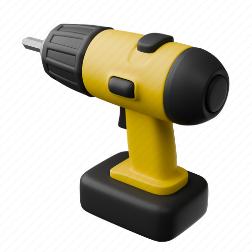 Electric, drill, tool, battery, construction, hand, work icon - Download on Iconfinder