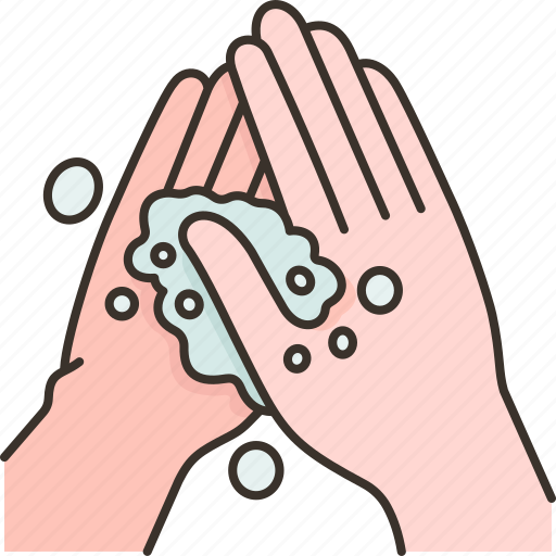Rub, hand, back, scrubbing, hygiene icon - Download on Iconfinder