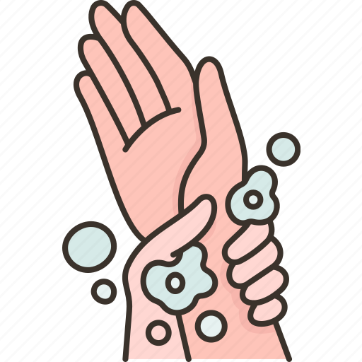 Wash, wrist, hand, skin, clean icon - Download on Iconfinder