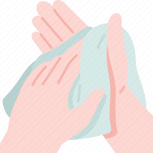 Hand, dry, wipe, sanitizer, clean icon - Download on Iconfinder