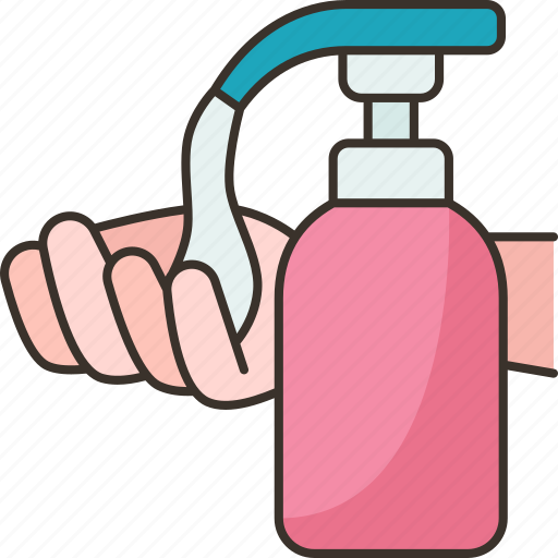 Soap, foam, hand, antibacterial, sanitizer icon - Download on Iconfinder