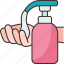 soap, foam, hand, antibacterial, sanitizer 