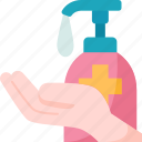 hand, sanitizer, antibacterial, disinfectant, prevention