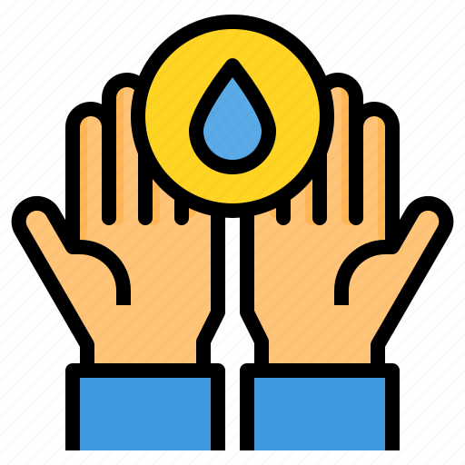 Hand, hands, hygiene, washing, water icon - Download on Iconfinder