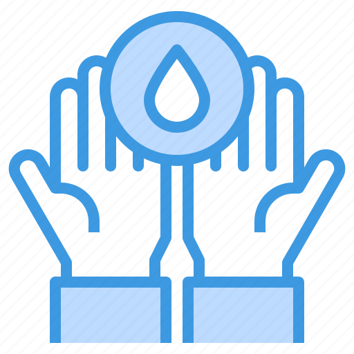 Hand, hands, hygiene, washing, water icon - Download on Iconfinder