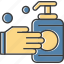 clean, hand, soap, washing 