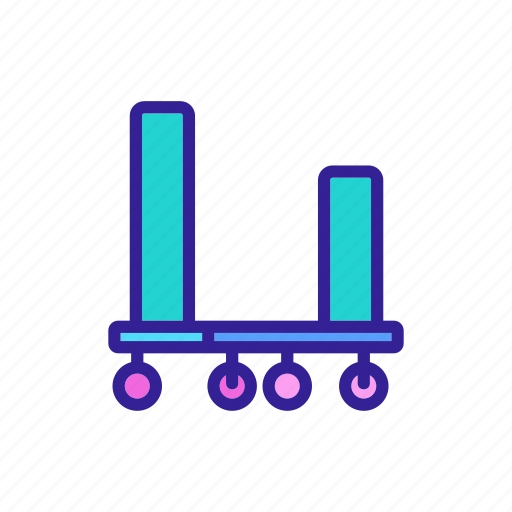 Delivery, freight, handcart, mobile, transport, transportation, trolleys icon - Download on Iconfinder