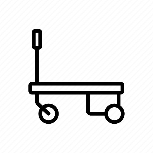 Cargo, delivery, handcart, hydraulic, transport, transportation, trolley icon - Download on Iconfinder