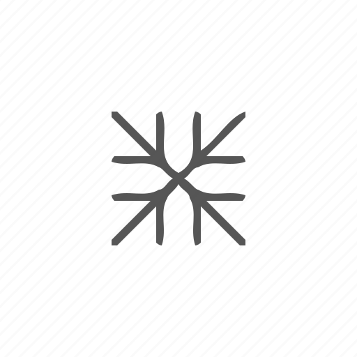 Enlarge, expand, maximize, pane, resize, snowflakes icon - Download on Iconfinder