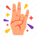 maloik, hand, gesture, hands, stickers, sticker