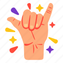 shaka, hands, hand, gesture, stickers, sticker