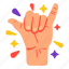 shaka, hands, hand, gesture, stickers, sticker 
