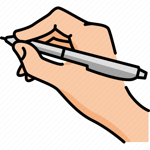 Hands, holding, pen icon - Download on Iconfinder