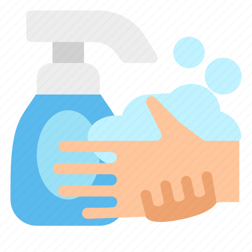 Coronavirus, covid-19, hand, handwashing, hygiene, soap icon - Download on Iconfinder