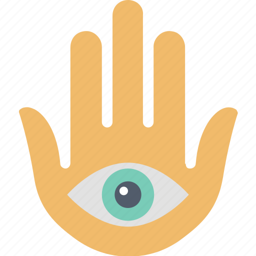 Hamesh, amulet, eye, hamsa, hand, jewish, palm icon - Download on Iconfinder
