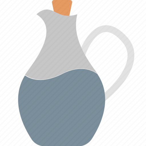 Oil, pitcher, beaker, beverage, jug, olive, water icon - Download on Iconfinder