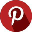logo, pinterest, social network
