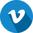 logo, social network, vimeo