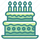 birthday, cake, bakery, party, surprise