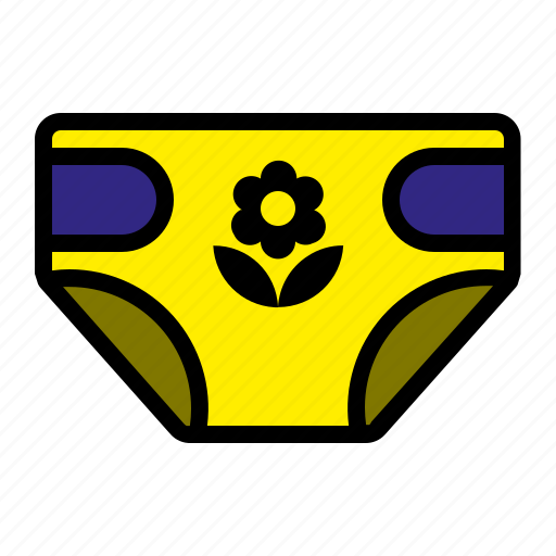 Baby, baby diapers, panpers icon - Download on Iconfinder
