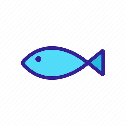 Contour, easter, fish, sea, seafood icon - Download on Iconfinder