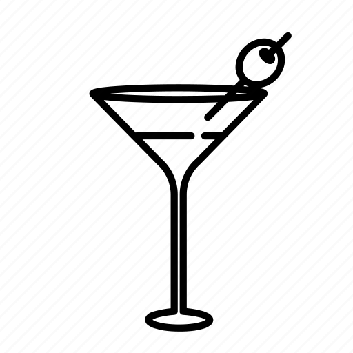 Martini, dry martini, bar, cocktail, happy hour, lounge, drink icon - Download on Iconfinder