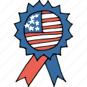 america, american, badge, independence day, july 4th, medal, patriotism 