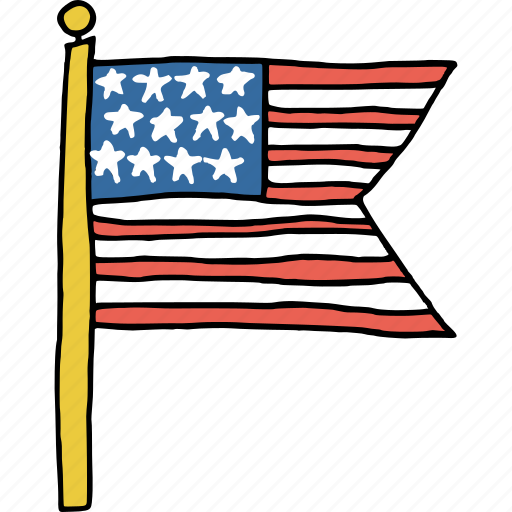 America, american, celebrations, flag, independence day, july 4th, united states icon - Download on Iconfinder