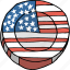 america, american, celebrations, coin, flag, july 4th, united states 