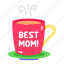 mom coffee, mom cup, best mom, hot coffee, coffee mug 