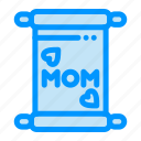 card, mom, mother