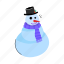 christmas snowman, snowman, christmas statue, snow person, frost man 