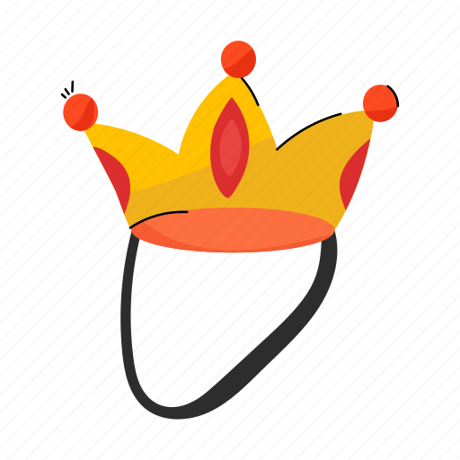 Coronet, crown, party crown, head accessory, tiara sticker - Download on Iconfinder
